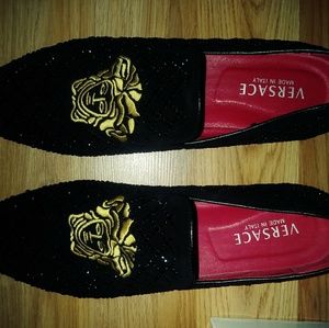 Versace slip on shoes
